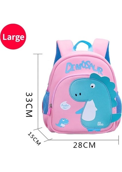 Anaokulu Dinozor Bebek Sırt Çantaları 3-8 Yaşında Çocuk Karikatür Anti Kayıp Sırt Çantaları Yükseltme Kız Erkek Moda Okul Çantaları (Yurt Dışından)