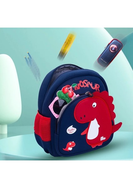 Anaokulu Dinozor Bebek Sırt Çantaları 3-8 Yaşında Çocuk Karikatür Anti Kayıp Sırt Çantaları Yükseltme Kız Erkek Moda Okul Çantaları (Yurt Dışından) modelleri