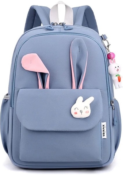 Mor Pembe Okul Sırt Çantası Kızlar Için Sevimli Tavşan Kitap Çantaları Su Geçirmez Hafif Okul Çantaları Öğrenci Sırt Çantaları Genç Okul Çantaları (Yurt Dışından) fiyatları