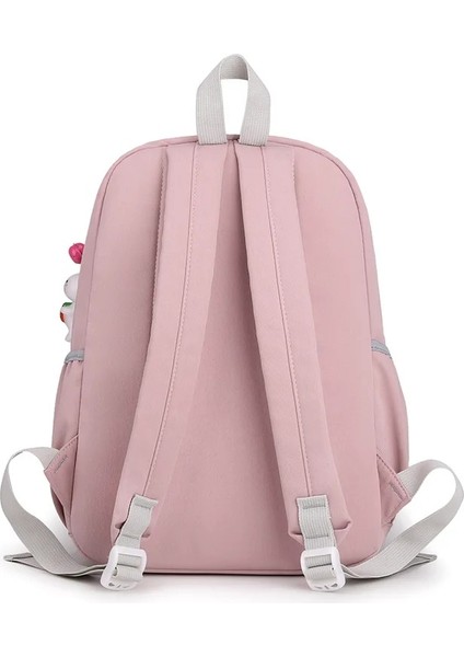 Mor Pembe Okul Sırt Çantası Kızlar Için Sevimli Tavşan Kitap Çantaları Su Geçirmez Hafif Okul Çantaları Öğrenci Sırt Çantaları Genç Okul Çantaları (Yurt Dışından) indirimleri