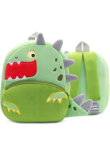 Sevimli Çocuk Okul Çantaları 3D Karikatür Hayvan Peluş Çocuk Sırt Çantası Anaokulu Erkek Kız Okul Çantaları Mini Küçük Sırt Çantası (Yurt Dışından)