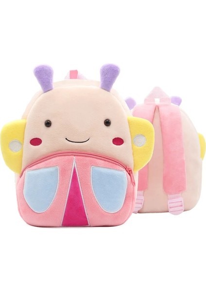 Sevimli Çocuk Okul Çantaları 3D Karikatür Hayvan Peluş Çocuk Sırt Çantası Anaokulu Erkek Kız Okul Çantaları Mini Küçük Sırt Çantası (Yurt Dışından) modelleri