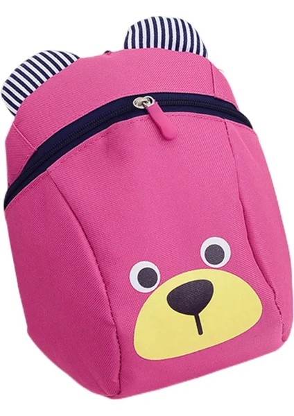 Dayanıklı Anaokulu Okul Çantası Küçük Ayı Desen Karikatür Sırt Çantası Yıkanabilir Basit Sevimli Sırt Çantası Çocuk Yürüyor Için Büyük Kapasiteli (Yurt Dışından)