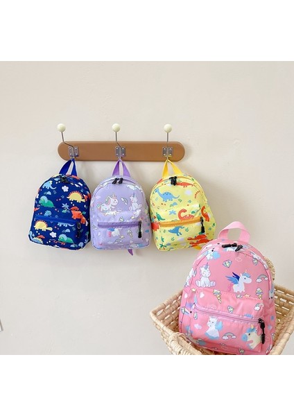 Çocuk Karikatür Dinozor Sırt Çantaları Genç Sevimli Anaokulu Okul Çantası Su Geçirmez Çocuklar Kitap Çantaları Erkek Kız Hayvan Çantası (Yurt Dışından) indirimleri