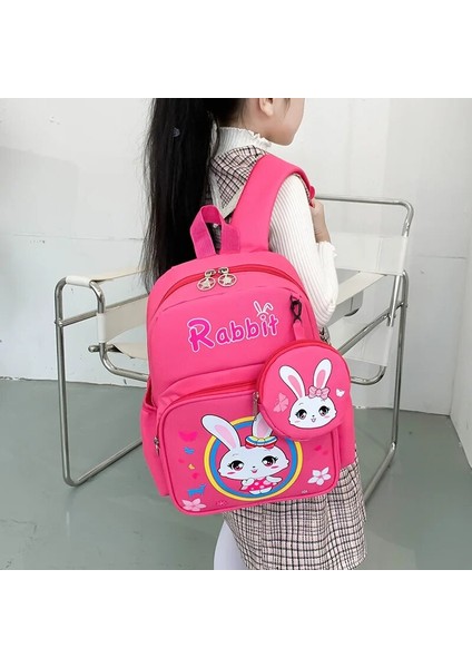 Çocuk Karikatür Dinozor Tavşan Baskı Okul Çantası Çocuklar Için Kız Erkek Kawaii Anaokulu Yürüyor Bebek Ortopedik Sırt Çantası (Yurt Dışından) indirimleri