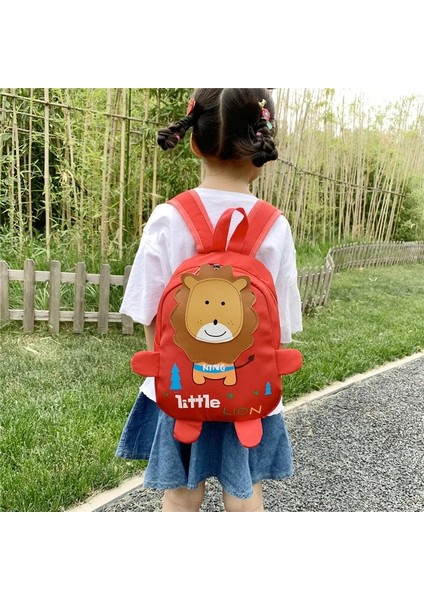 Karikatür Çocuk Sırt Çantaları Mini Anaokulu Okul Çantası Sevimli Aslan Sırt Çantası Çocuk Okul Çantaları Kız Erkek Öğrenci Sırt Çantası Sırt Çantası (Yurt Dışından) modelleri