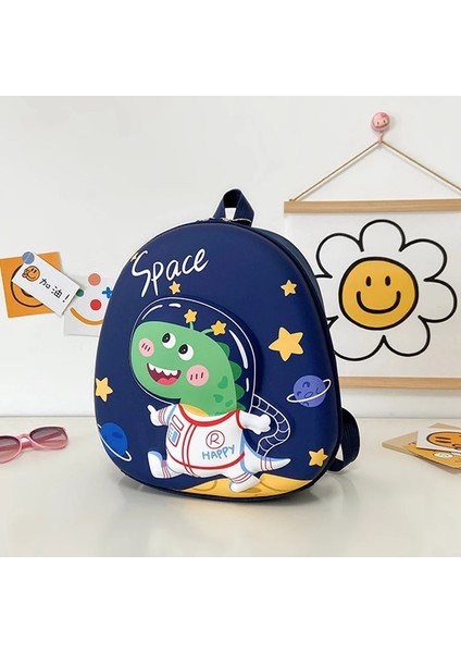 Çocuk Karikatür 3D Dinozor Sırt Çantaları Sevimli Anaokulu Okul Çantası Su Geçirmez Çocuklar Kitap Çantaları Erkek Kız Hayvan Çantası (Yurt Dışından)