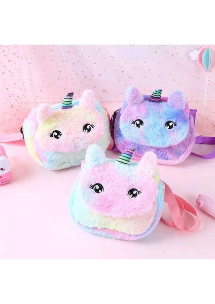 Karikatür Unicorn Messenger Çocuklar Tuşları Bozuk Para Cüzdanı Mini Çanta Çocuk Omuzdan Askili Çanta Çocuk Tuşları Çocuk Kız Omuzdan Askili Çanta (Yurt Dışından) fiyatları