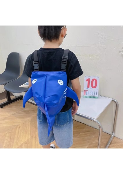 Yeni Çocuk Sırt Çantası Yaratıcı Karikatür Köpekbalığı Şekli Anaokulu Sırt Çantası Sevimli Aşınma Pu Küçük Yürümeye Başlayan Sırt Çantası Seyahat Aperatif Çantaları (Yurt Dışından) fiyatları