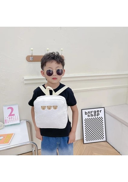 Sevimli Moda Ayı Erkek ve Kız Anaokulu Çocuk Sırt Çantaları Özel Ad Küçük Okul Çantası Sevimli Ayı Çocuklar Hediye Çantası Adı ile (Yurt Dışından) fiyatları