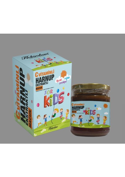 C Vitaminli Harnuplu Keçiboynuzu Macunu (For Kids) 240 gr fırsatları
