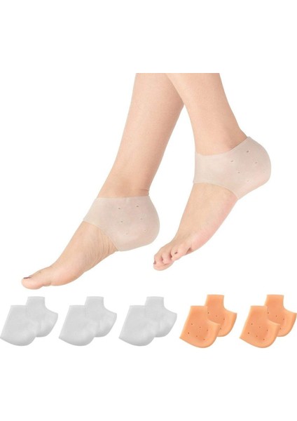 Unisex Görünmez Silikon Topuk Yükseltici fırsatları