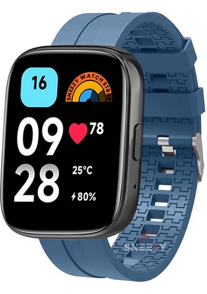 Xiaomi Redmi Watch 3 Active Ile Uyumlu Novagt Supreme Silikon Kordon