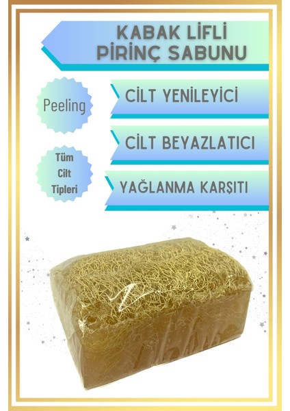 Kabak Lifli Pirinç Sabunu