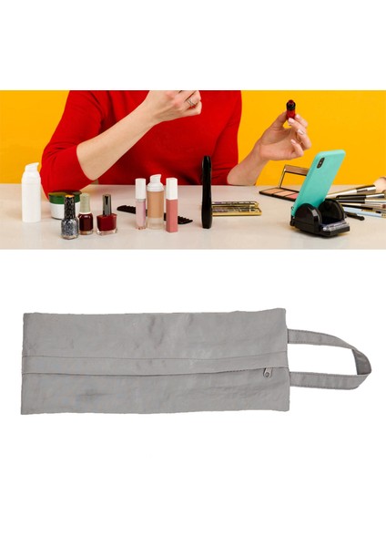 Taşınabilir Çamaşır Bezi Kozmetik Çantası Gri (Yurt Dışından) indirimleri