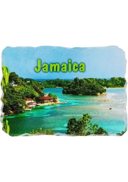 Jamaika Temalı Kırık Magnet