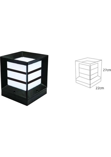 Bahçe Set Üstü Armatür (Abs)
