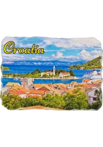 Hırvatistan Temalı Kırık Magnet