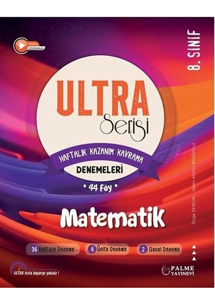 Palme Yayıncılık 8. Sınıf LGS Matematik Ultra Föy Deneme