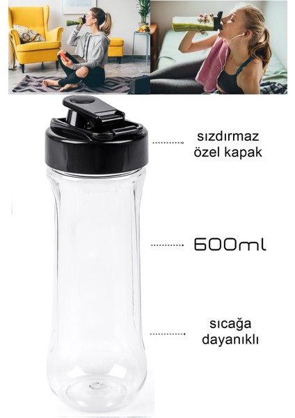 Smoothie Blender Matarası Şişesi Arçelik Beko gr undig Vestel Goldmaster Schafer Homend