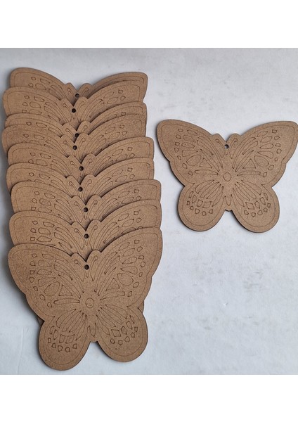 EBRULISLER10 Kelebek Ahşap Boyama Tablo Aktivite Etkinlik Sanat Seti fiyatları