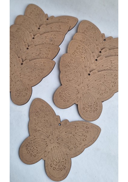 EBRULISLER10 Kelebek Ahşap Boyama Tablo Aktivite Etkinlik Sanat Seti fırsatları