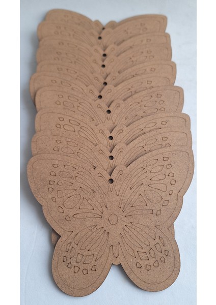 EBRULISLER10 Kelebek Ahşap Boyama Tablo Aktivite Etkinlik Sanat Seti indirimleri