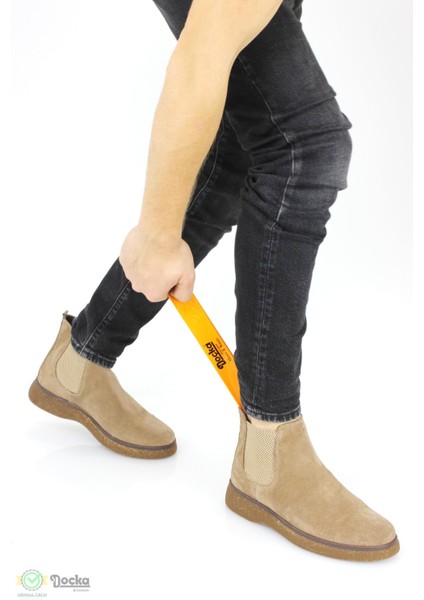 Erkek Deri Lastikli Süet Chelse Bot ER23/BT905 fırsatları