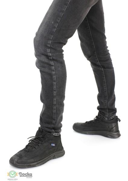 Erkek Deri Spor Tarz Günlük Sneaker Bot MR24/BT16215