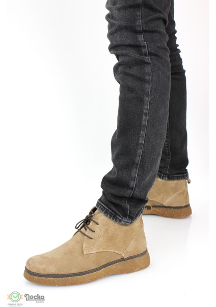 Erkek Iç Dış Deri Süet Bağcıklı Bot ER23/BT899 fiyatları