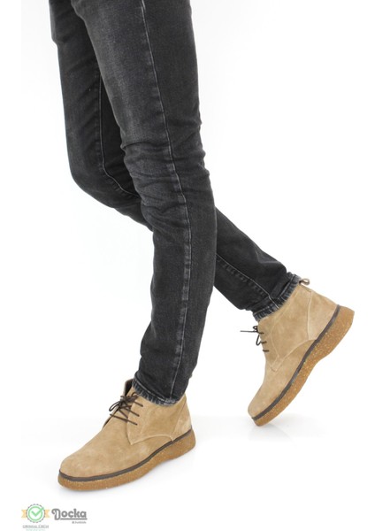 Erkek Iç Dış Deri Süet Bağcıklı Bot ER23/BT899 modelleri