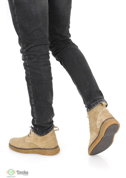 Erkek Iç Dış Deri Süet Bağcıklı Bot ER23/BT899 fırsatları