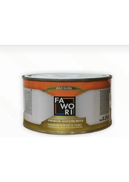 Fawori Premium Sentetik Boya 0.25 Lt K. Kahve