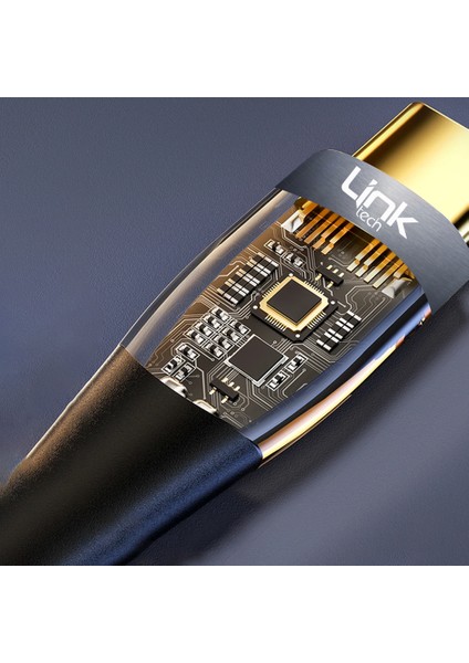 Linktech K671 USB - Type-C 20W 3A 1.3m Örgü Şarj Kablosu