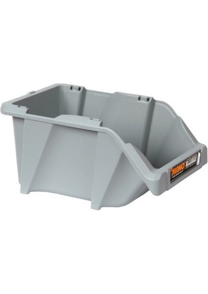 Plastik Avadanlık Parça Kutusu 12 Parça Gri 217X360X155 mm