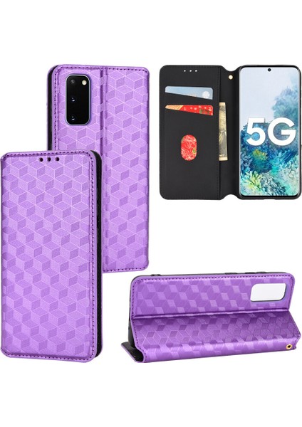 Samsung Galaxy S20 Fe Telefon Kılıfı Cüzdan Hakiki Deri Darbeye Dayanıklı Tpu Kılıf Standı Dayanıklı Flip Kitap Katlanır Telefon Kılıfı (Yurt Dışından)