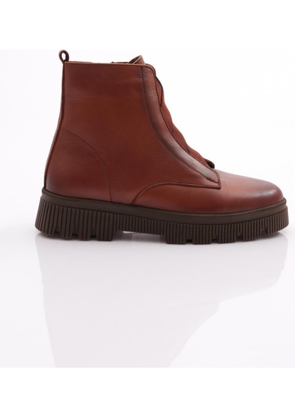 3752 Kadin Lastik Detayli Bilek Bot