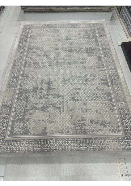 Bambu Saten Kaymaz Tabanlı Modern Yıkanabilir Kilim Halı 6m2 200X290