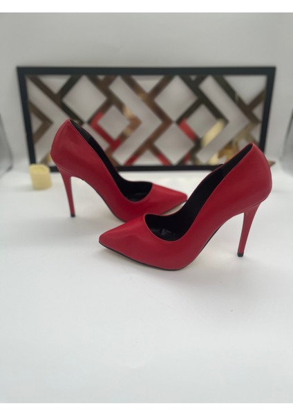 Kadın Kırmızı Stiletto Ayakkabı fiyatları