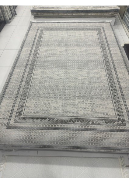 Bambu Saten Kaymaz Tabanlı Modern Yıkanabilir Kilim Halı 6m2 200X290