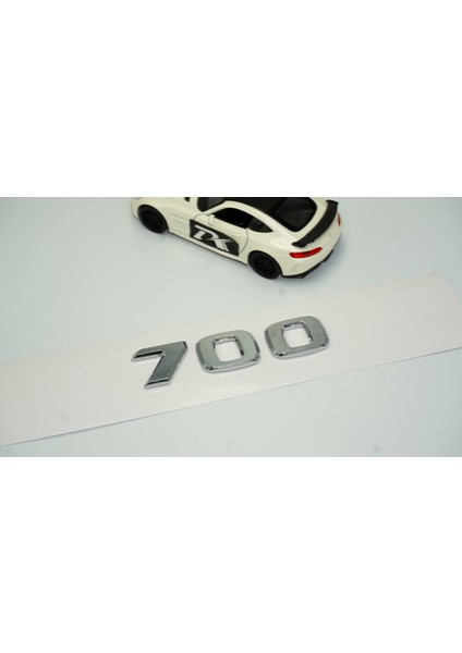 Benz 700 Brabus Bagaj Krom Abs 3m 3D Yazı Logo