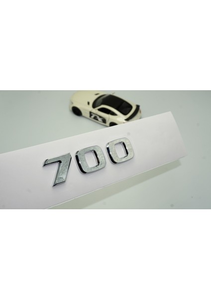 Benz 700 Brabus Bagaj Krom Abs 3m 3D Yazı Logo