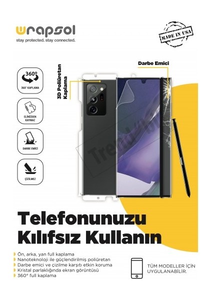 Xiaomi 14 Pro Ön, Arka ve Yan 360 Derece Tam Kaplama Poliüretan Film