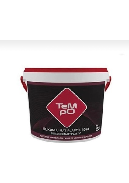 Tempo İç Cephe Silikonlu Mat Boya 10 Kg
