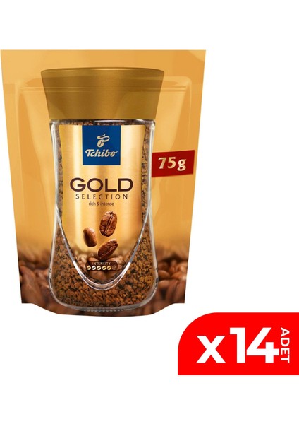 Gold Selection Çözünebilir Kahve Ekonomik Paket 75 gr 14'lü Paket fiyatları