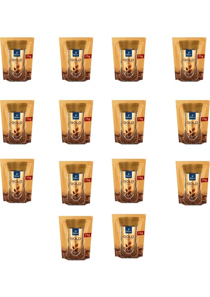 Gold Selection Çözünebilir Kahve Ekonomik Paket 75 gr 14'lü Paket indirimleri