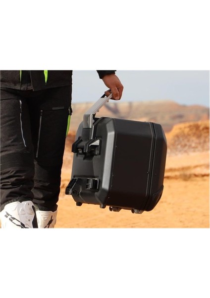 Motosiklet Alüminyum Arka Çanta Shad Terra Motor Tur Çantası Black 48 Lt modelleri