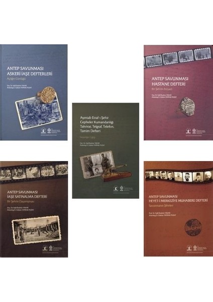 Antep Savunması Serisi - 5 Kitap Takım