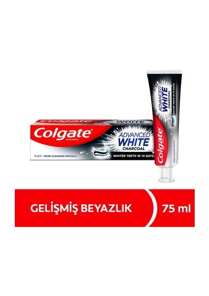 Advanced White Charcoal Diş Macunu