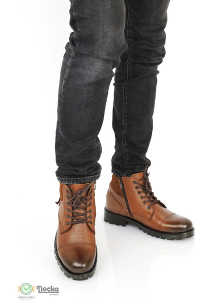 Erkek Deri Kürk Astarlı Klasik Tarz Günlük Bot MP23/BT774 fırsatları